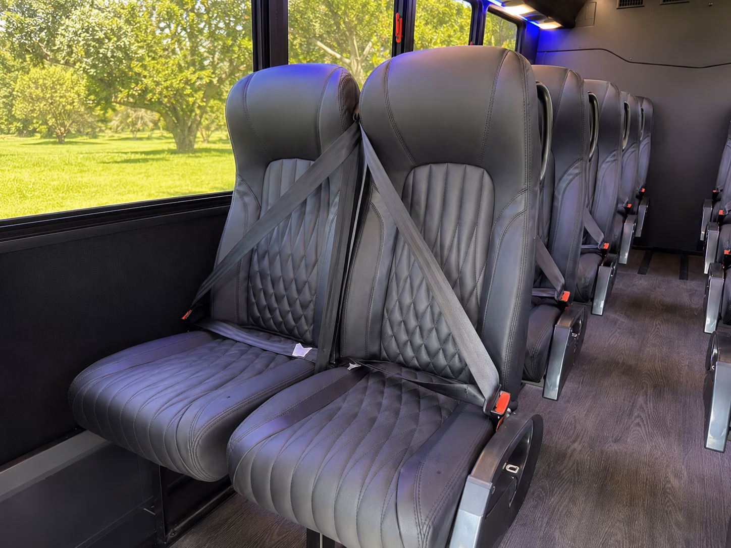 pasco employee transportation onboard seating