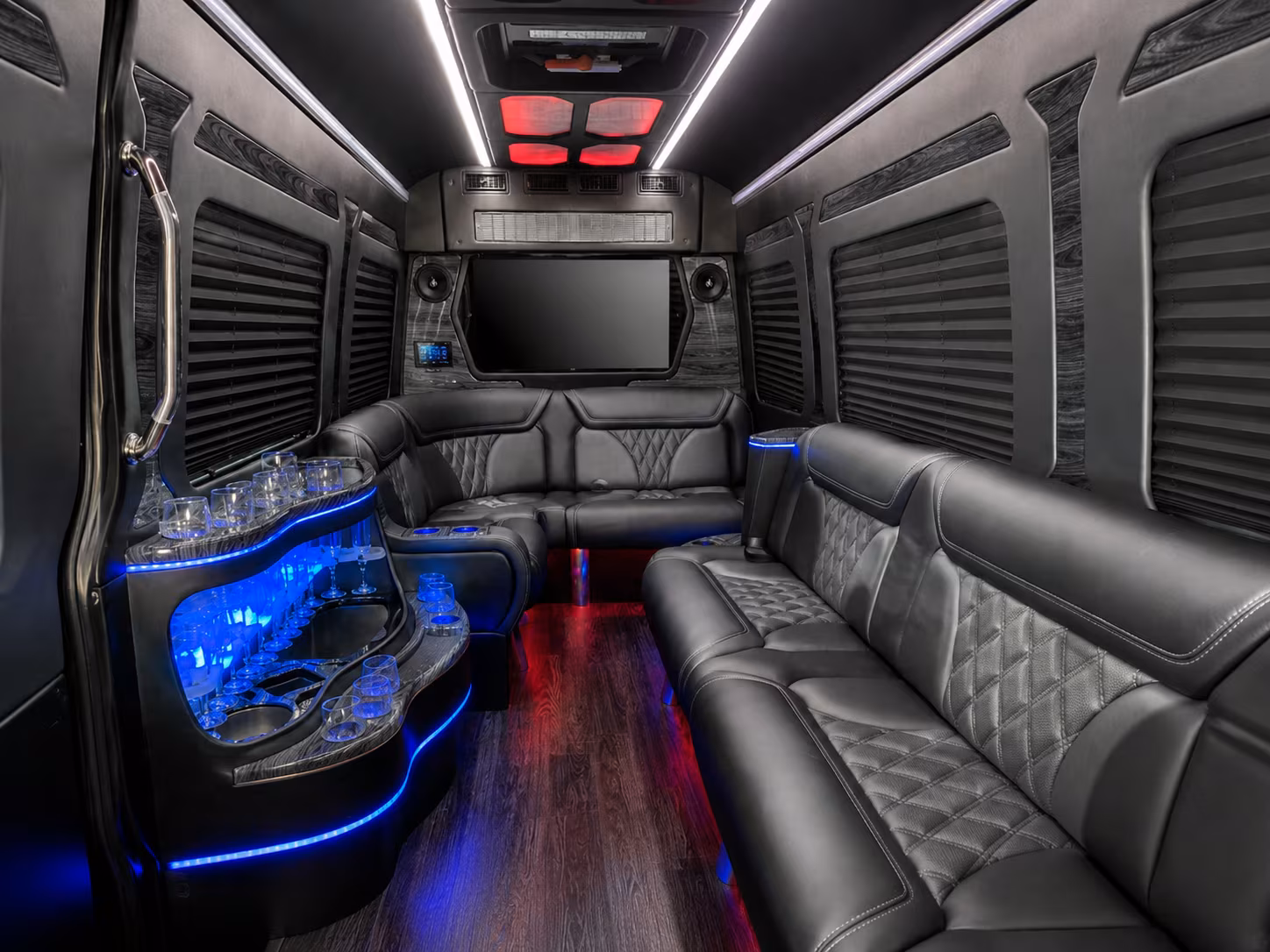 pasco wedding transportation onboard seating